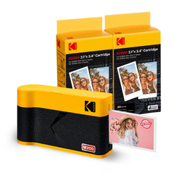KODAK Mini 2 ERA 4PASS Portable Photo Printer (2.1x3.4) (Printer + 68 Sheets)