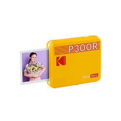 Imprimante photo portable Kodak Mini 3 Retro 3x3", compatible avec les appareils iOS, Android et Bluetooth, Real Photo : technologie 4Pass et processus de plastification