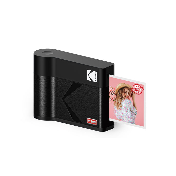 KODAK Mini 3 ERA 4PASS Portable Photo Printer (3x3) (Printer + 8 Sheets)
