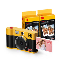 KODAK Mini Shot 2 ERA 4PASS 2-in-1 Instant Camera and Photo Printer (2.1x3.4) (Camera + 68 Sheets)